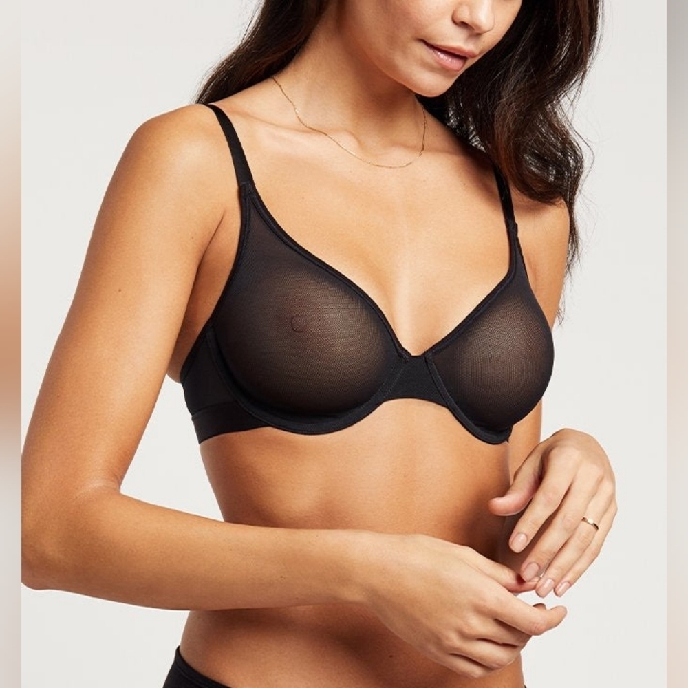 Negative Underwear Sieve Demi Bra
